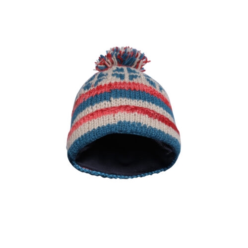 Beanie Cream Orange