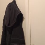 100% Wool Jacket For Women & Men – Unisex Black Side Chain Fleece Lined – Handknit in Nepal