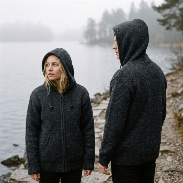 black charcoal jacket