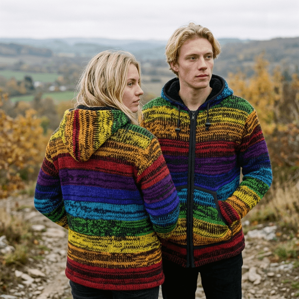 rasta wool jacket for men and women