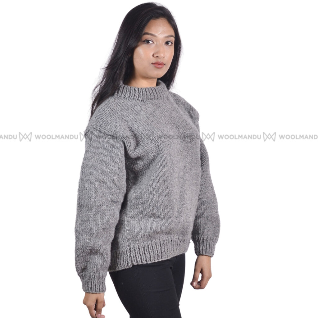 Baldinini Trend Women's Gray Wool Sweater - S main image 0