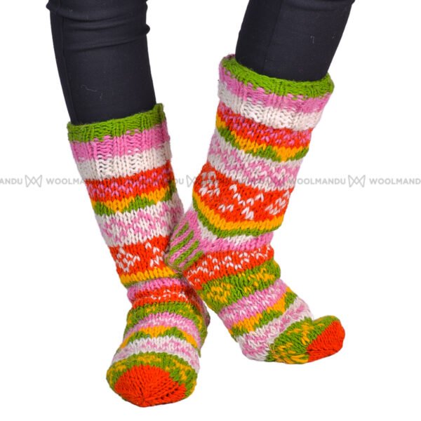 Mix Color Christmas Socks