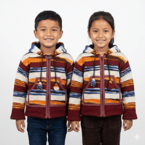 Unisex woolen sheep fleece jacket