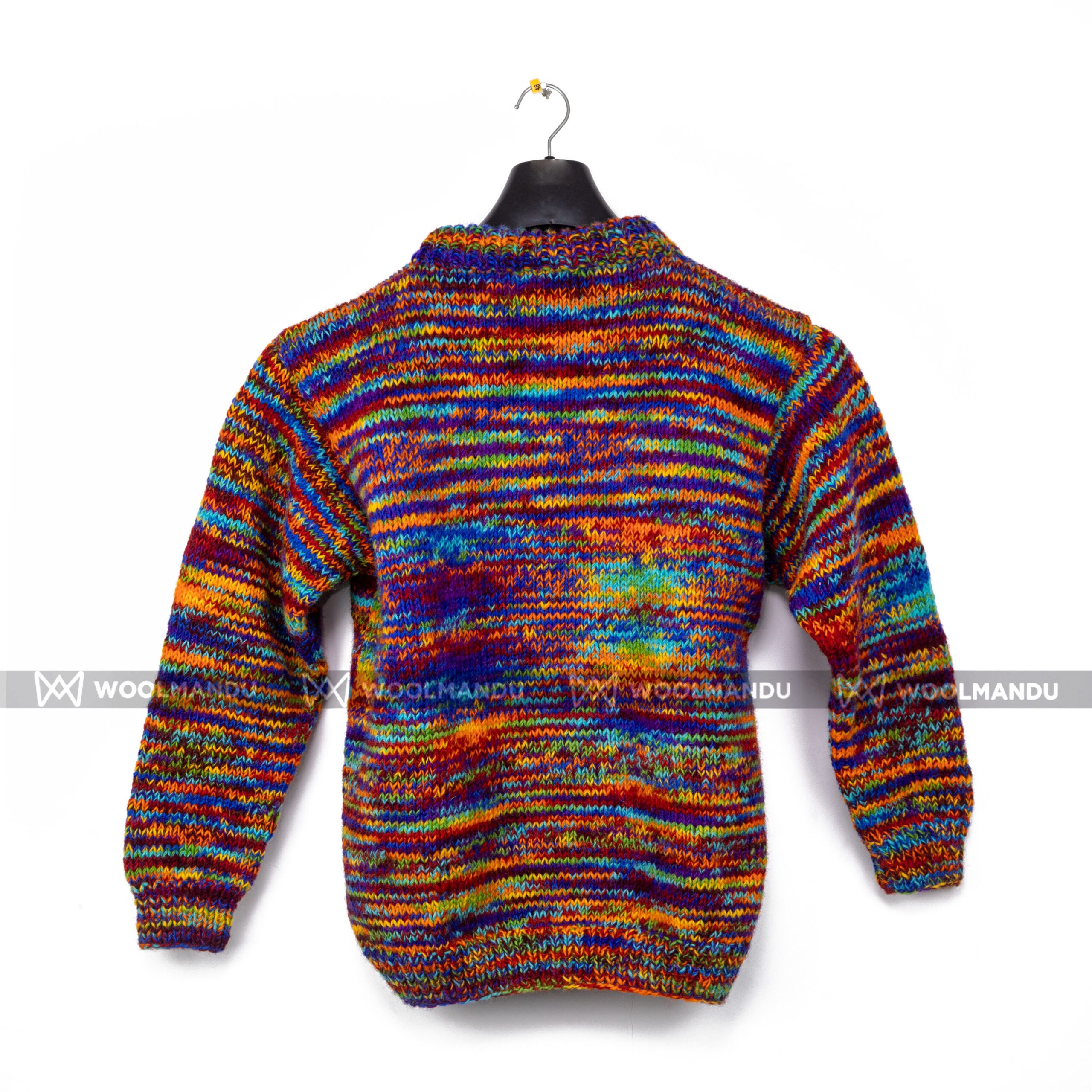 Rainbow Woolen Sweater