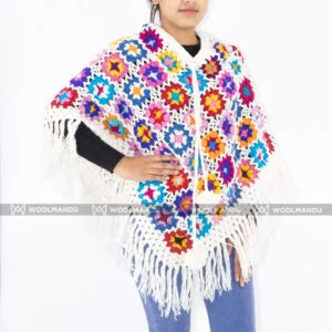 Handmade newest crochet poncho