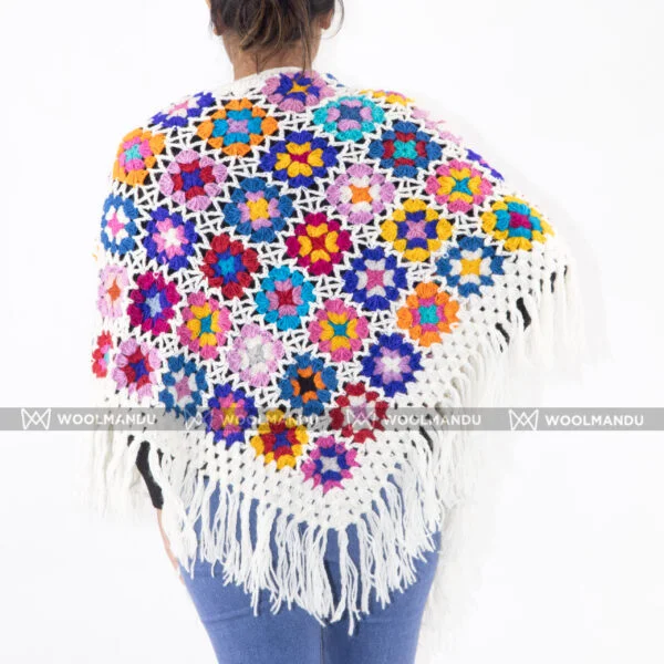 Poncho-crochet-handmade-handmade online poncho