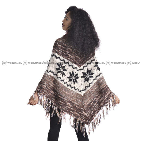 Woolen Knitted Poncho