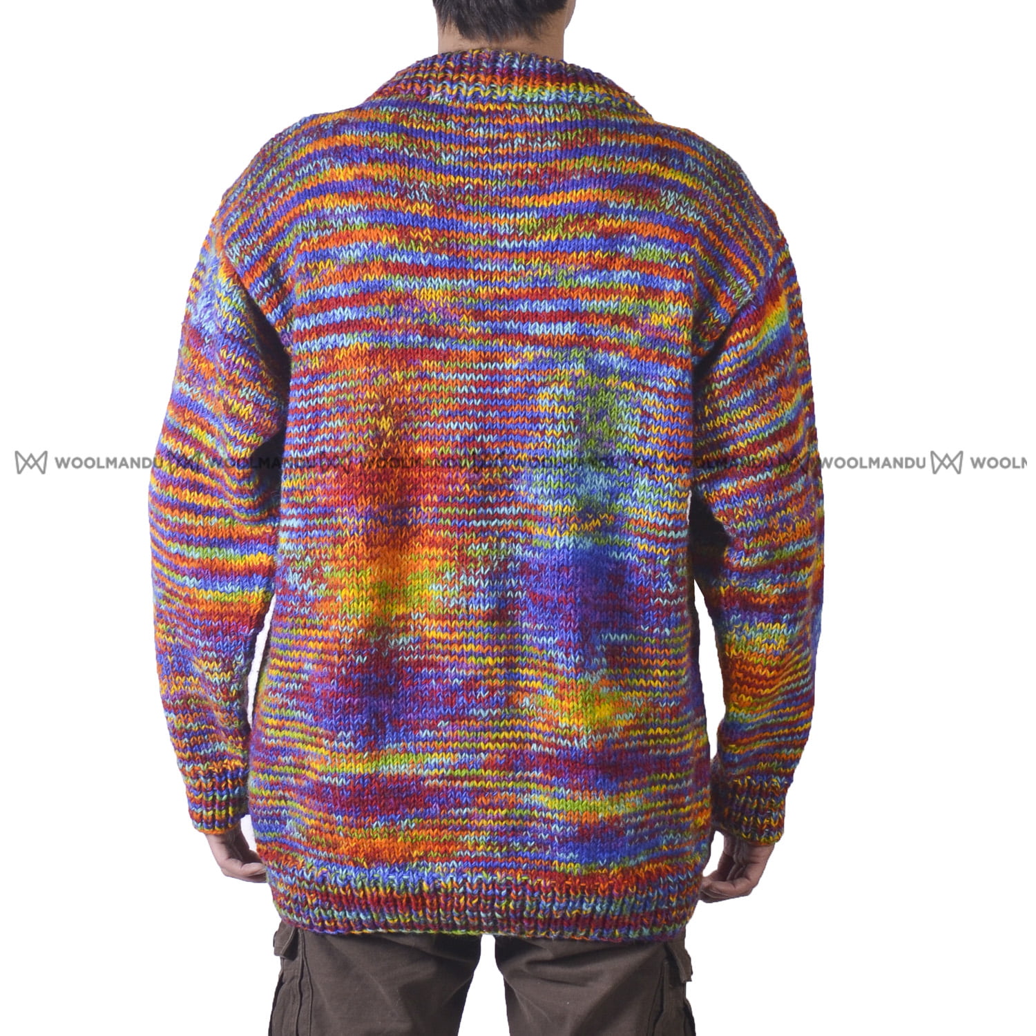 Rainbow Woolen Sweater