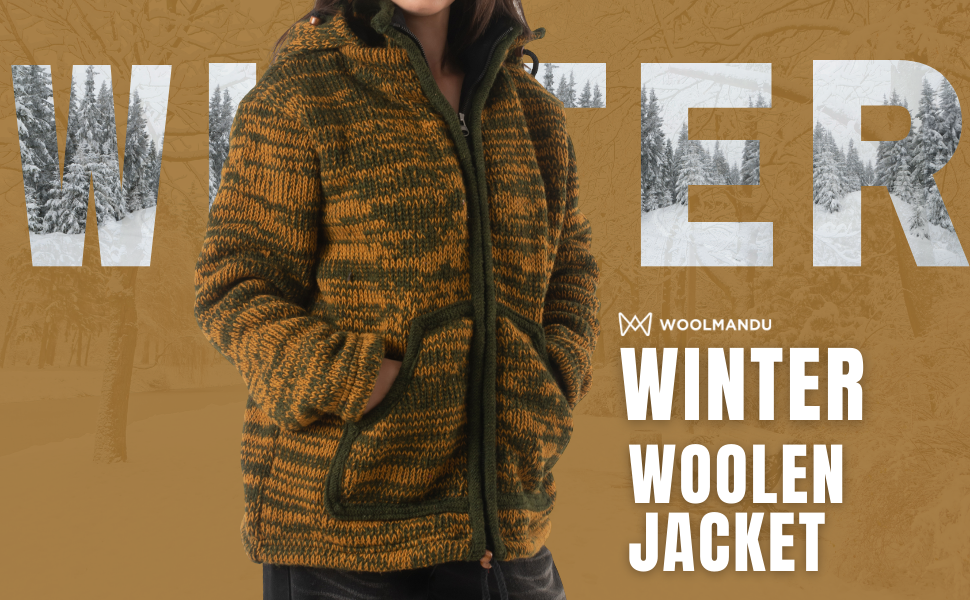 Woolen Jacket For Women