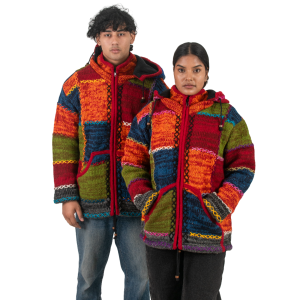 Features of Our Handknitted Multicolor Unisex Jacket