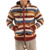 Wool Jacket Mens - Multicolor Striped