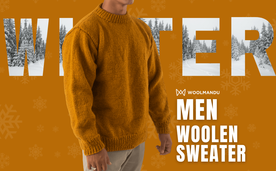 men woolen sweater for winter 
