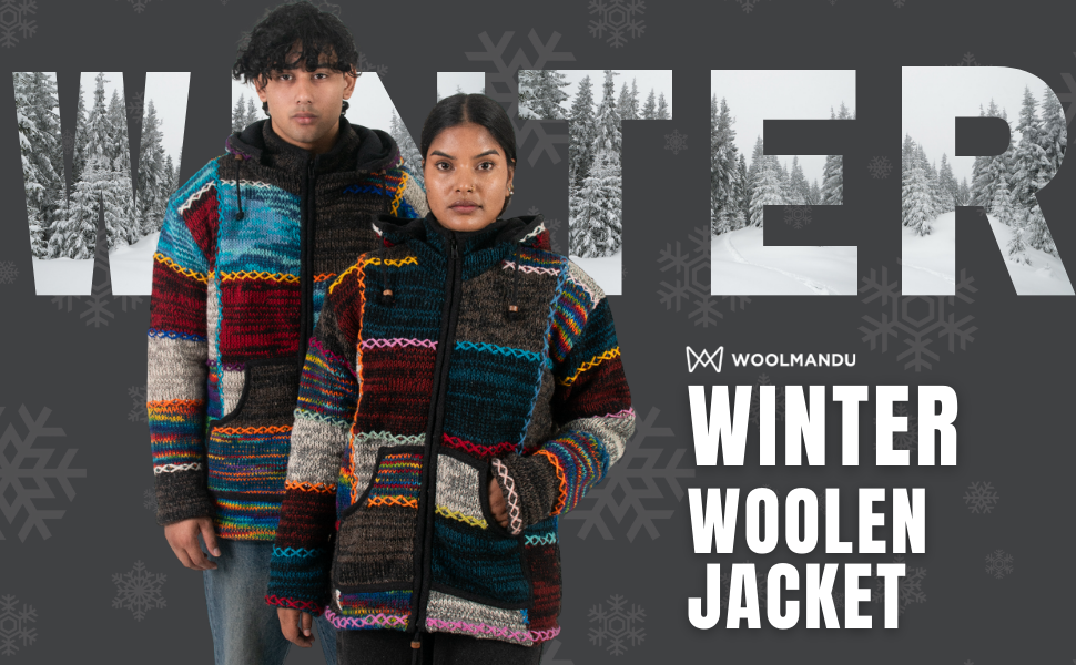 Woolen Unisex Jacket 