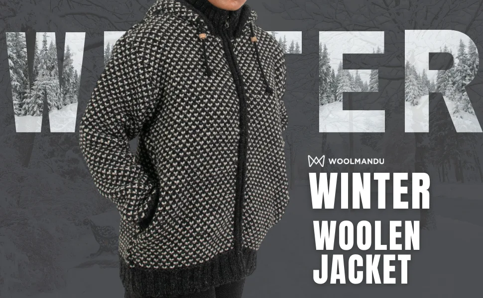 Woolen Jacket For Women