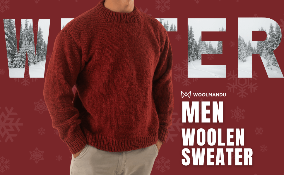 Winter Men Woolen Sweater
