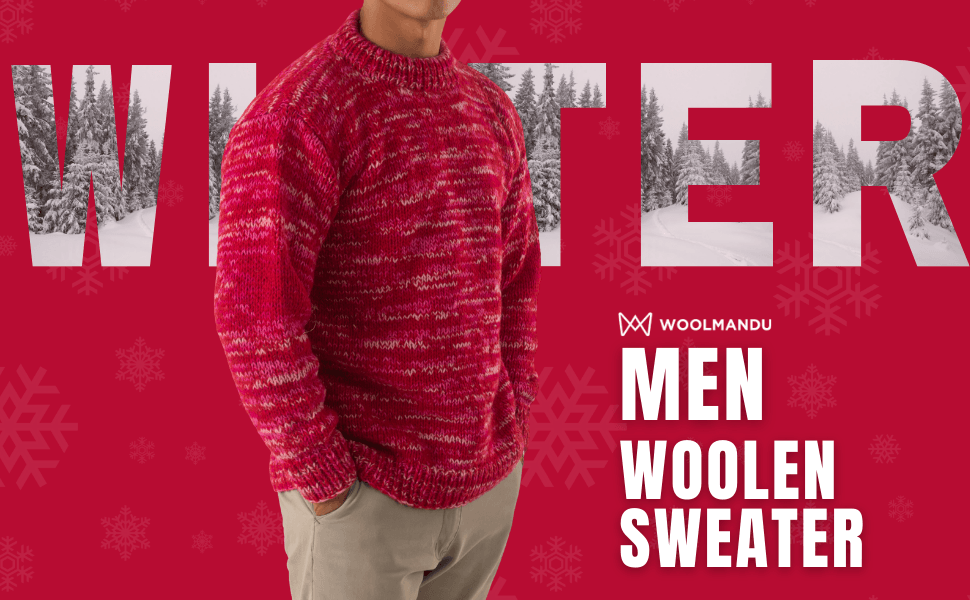 Winter Men Woolen Sweater