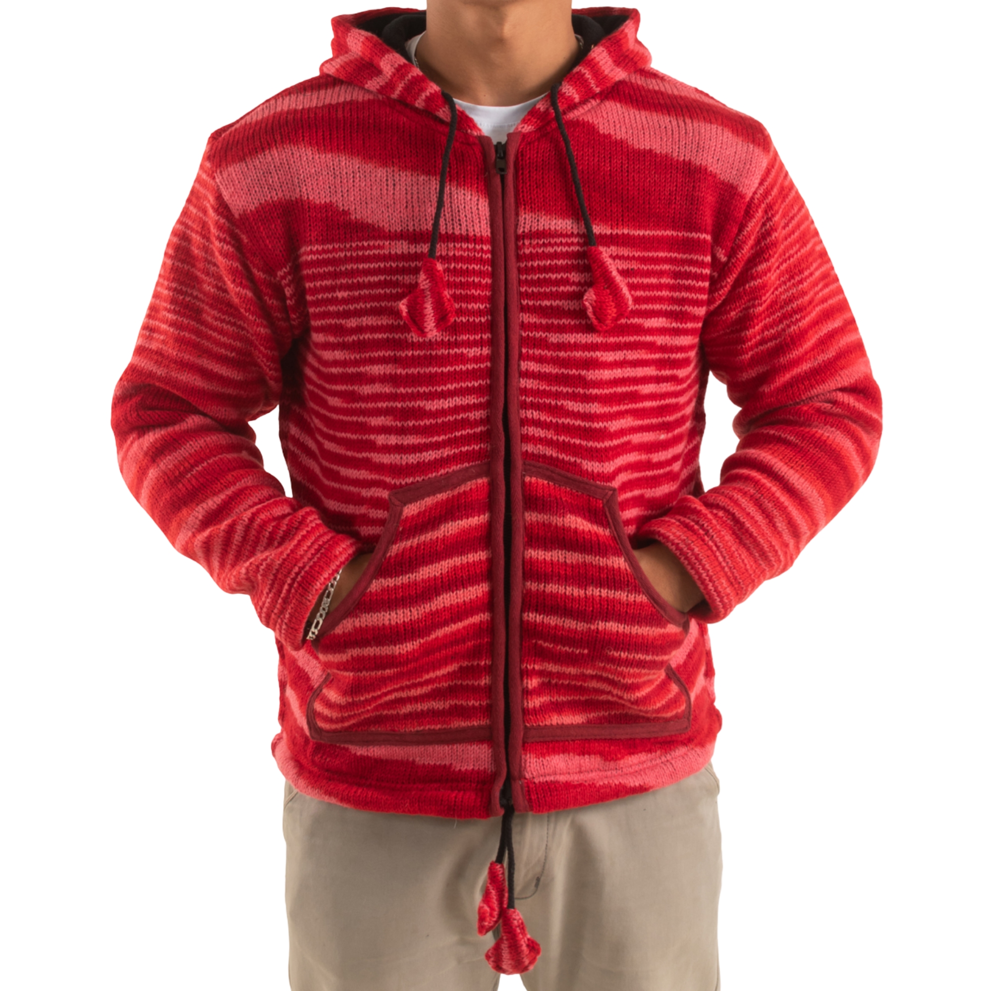 Features of Our Handknitted Multicolor Unisex Jacket