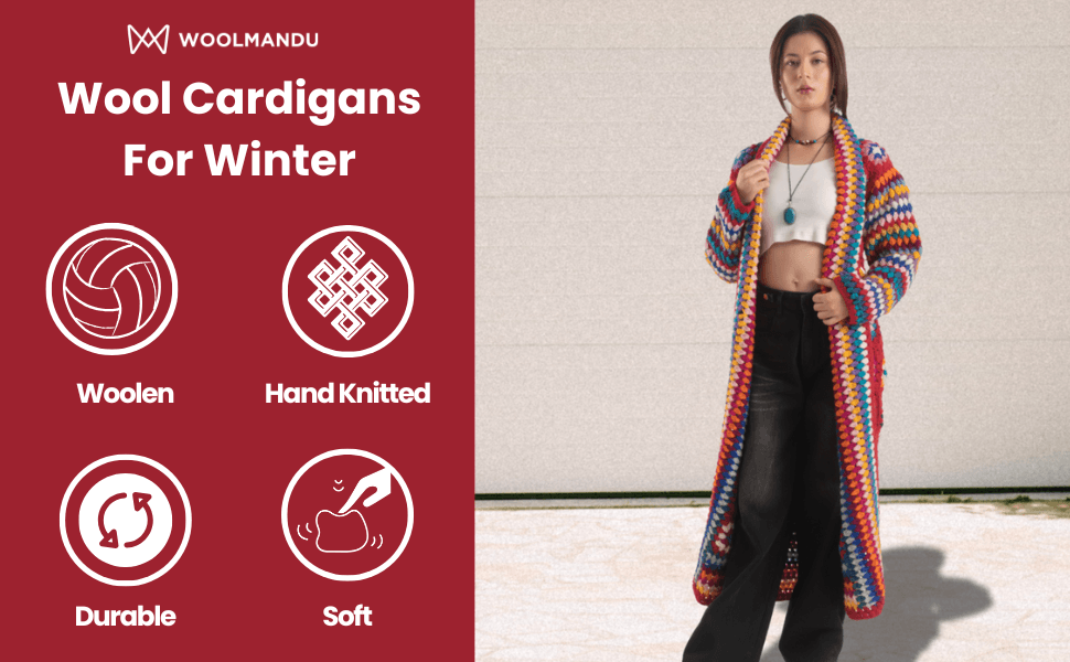 Wool Cardigans For Women - Infographics