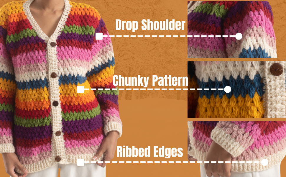 Wool Cardigan For Women