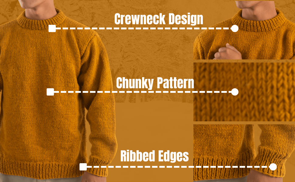 Wool Pullover Sweater