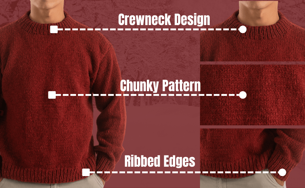 Men Pullover Sweater