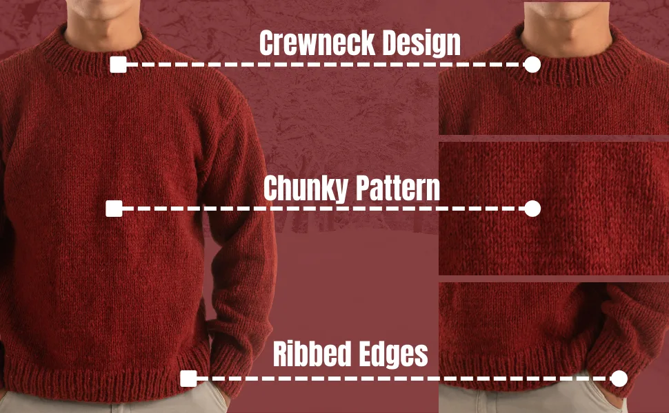 Men Pullover Sweater
