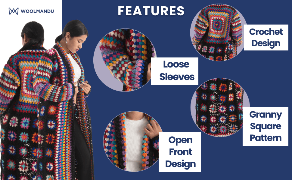 Wool Cardigan For Women