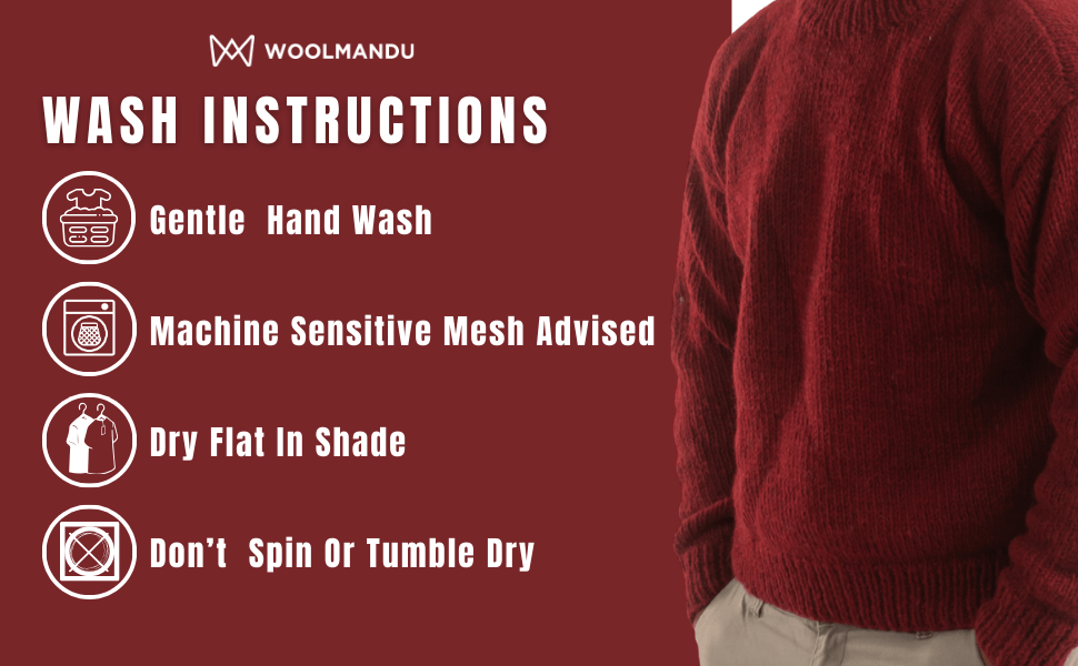 Wash Instruction