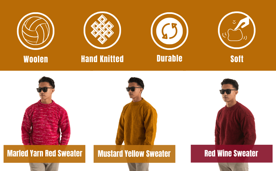 Wool Pullover For Men