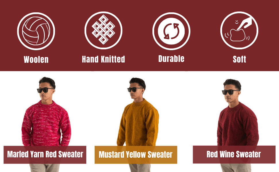 Wool Pullover Sweater