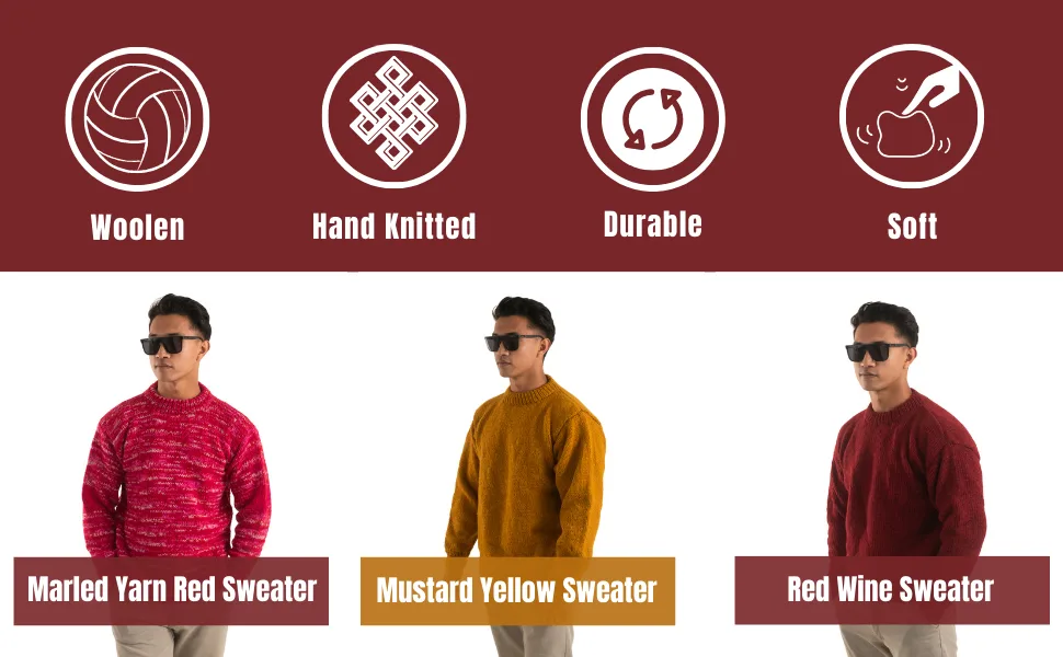 Wool Pullover Sweater