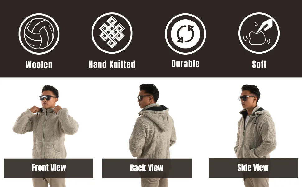 Men Woolen Jacket