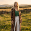 Wool Women's Sweaters - Brown Color