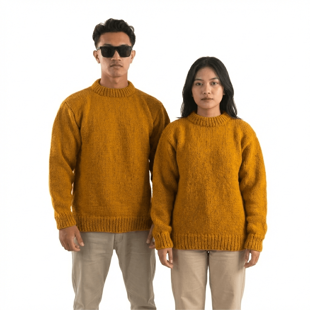 Wool Pullover Sweater For Men & Women