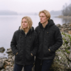 black wool jacket for men and women