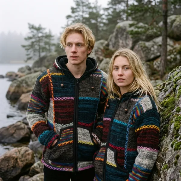 patchwork muliticolor jacket