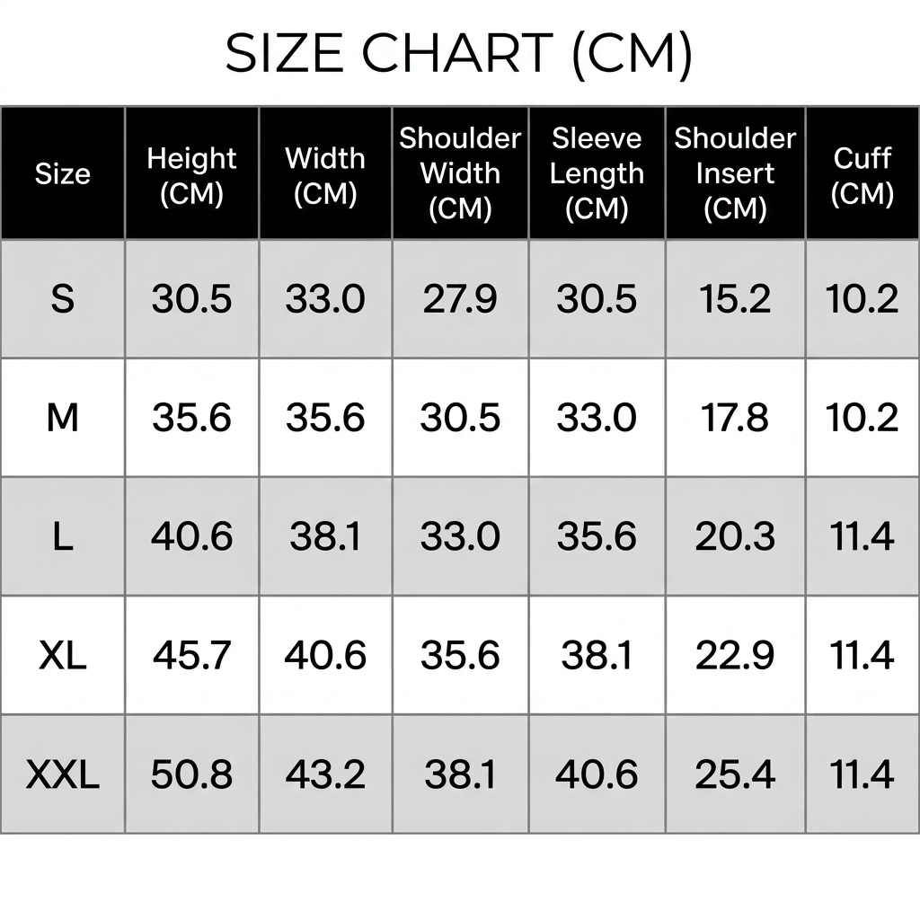Kids Size Chart