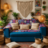 Wool Sofa Couch Cover Blanket