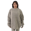 cable knit sweater