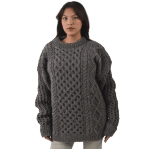 cable knit sweater