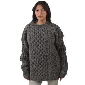 cable knit sweater