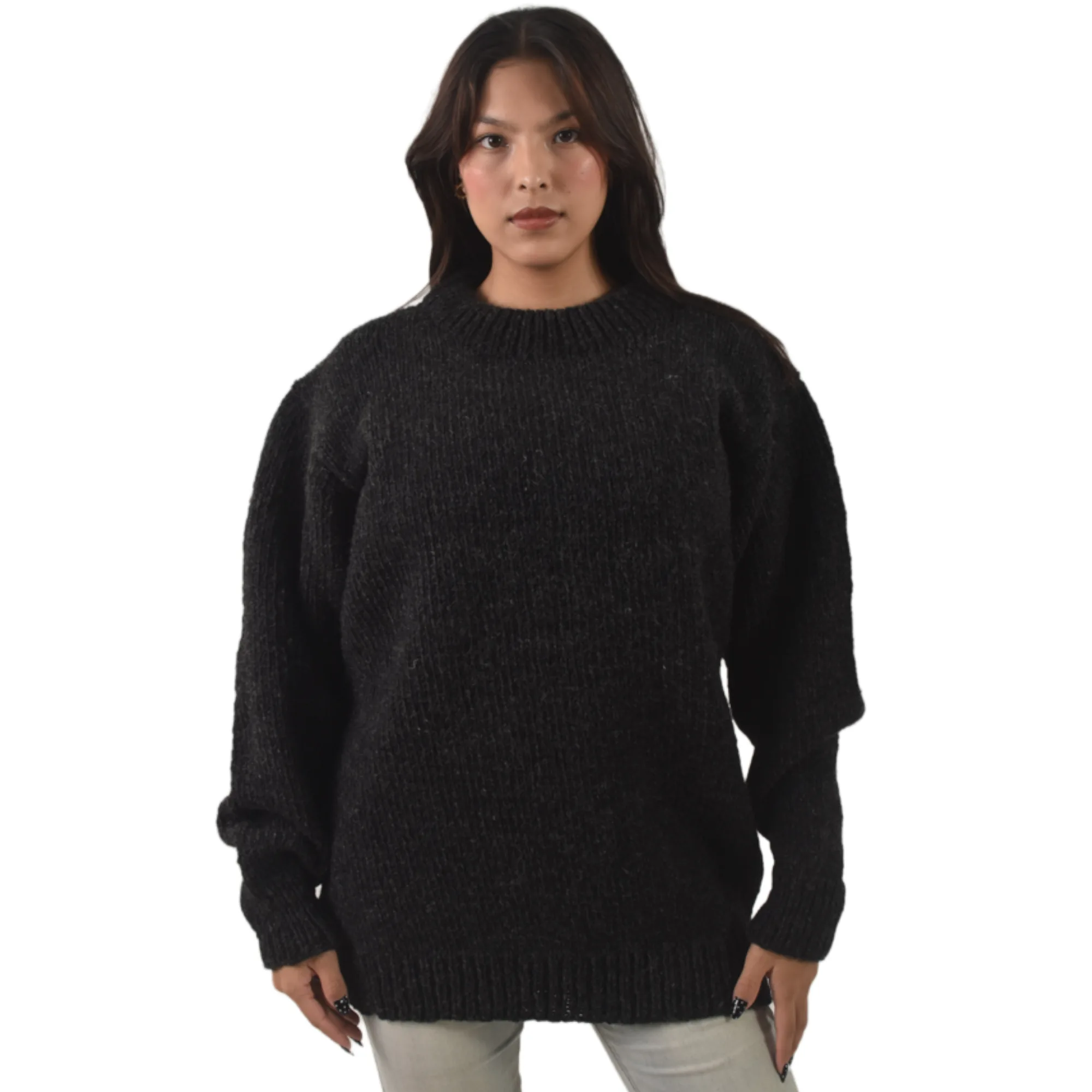 unisex wool pullover