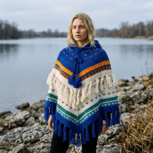 Wool Poncho For Women