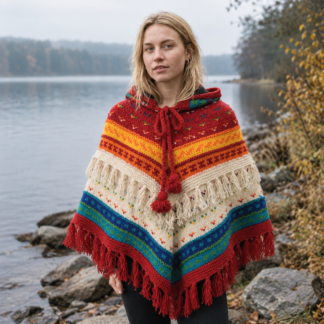 wool poncho for women